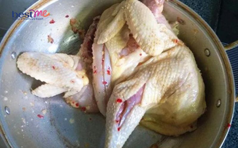Cách làm gà nướng mắc khén bằng nồi chiên không dầu