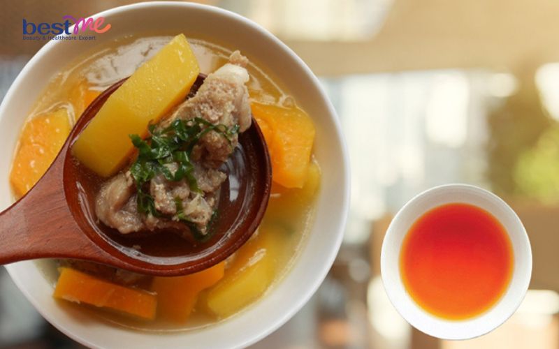 huong-dan-cach-nau-canh-bo-ham-du-du-ngot-thom-nong-hoi-cho-ngay-gio-mua-6 Hướng dẫn cách nấu canh bò hầm đu đủ ngọt thơm nóng hổi cho ngày gió mùa - 6