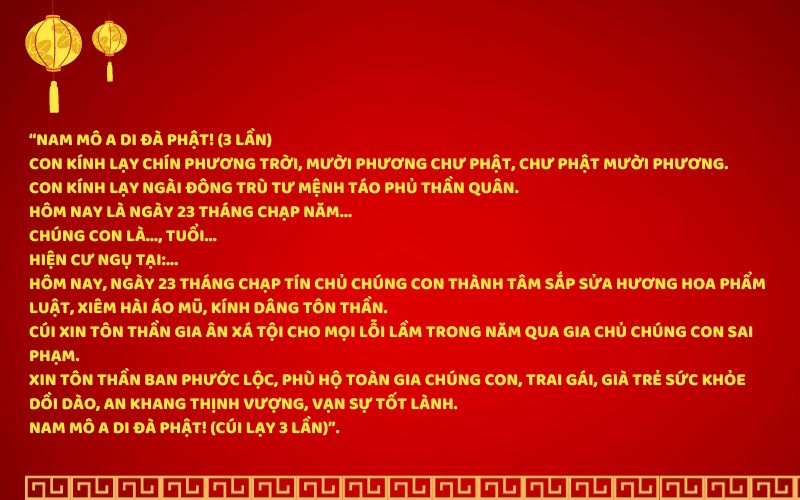 Hướng dẫn cách thắp hương ông Công ông Táo đúng lễ nghi, phong tục - 3
