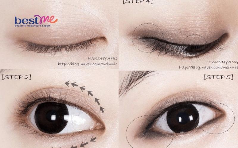 huong-dan-cach-trang-diem-mat-1-mi-dep-hut-hon-tu-nhien-4 Hướng dẫn cách trang điểm mắt 1 mí đẹp hút hồn tự nhiên - 4