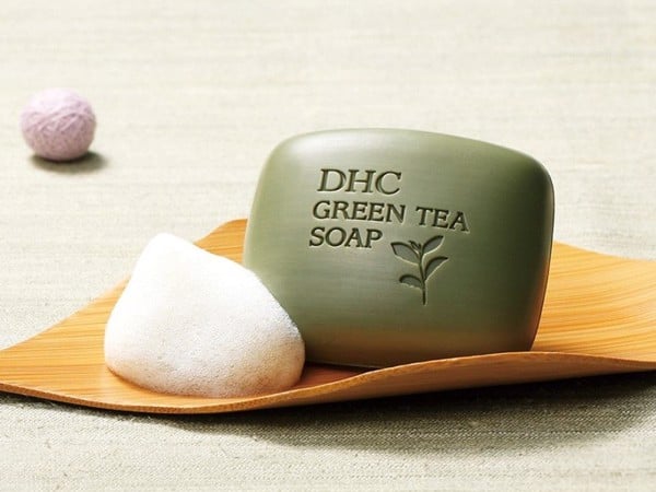 Xà bông rửa mặt DHC Green Tea Soap