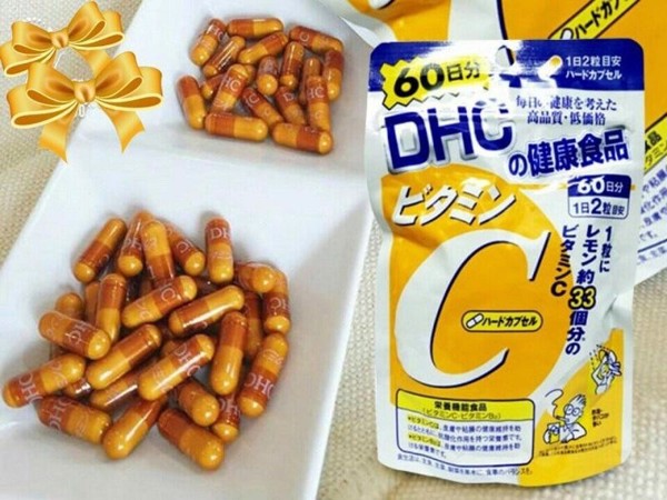 viên uống vitamin C DHC trắng da