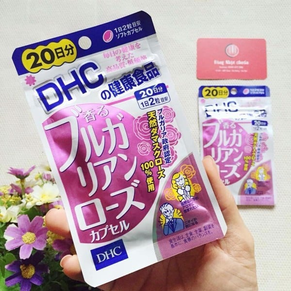 viên uống hoa hồng DHC viên uống hoa hồng DHC