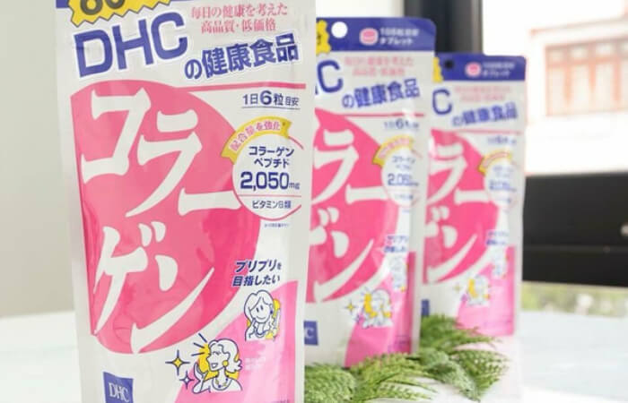 Thực phẩm chức năng DHC Collagen giúp hỗ trợ phục hồi và tái tạo da