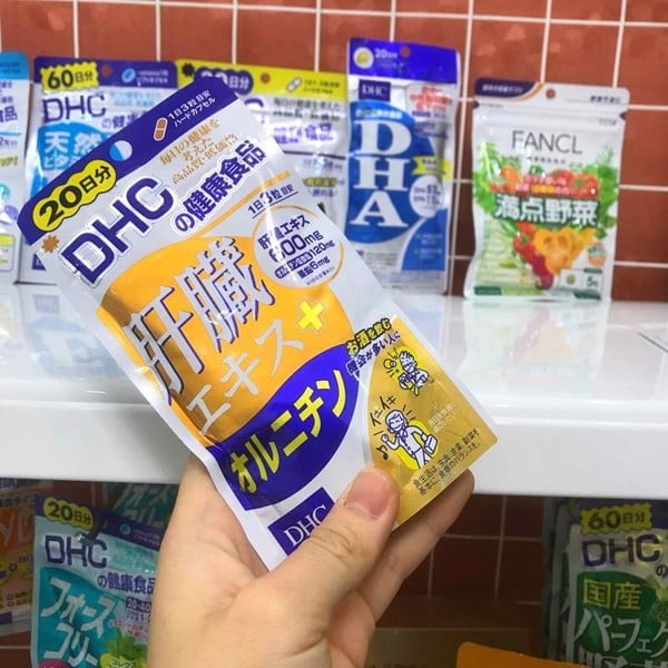 Viên uống hỗ trợ thải độc DHC an toàn và hiệu quả cao