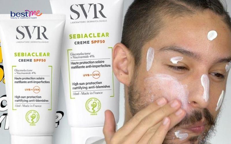 Kem chống nắng SVR Sebiaclear Creme SPF50+