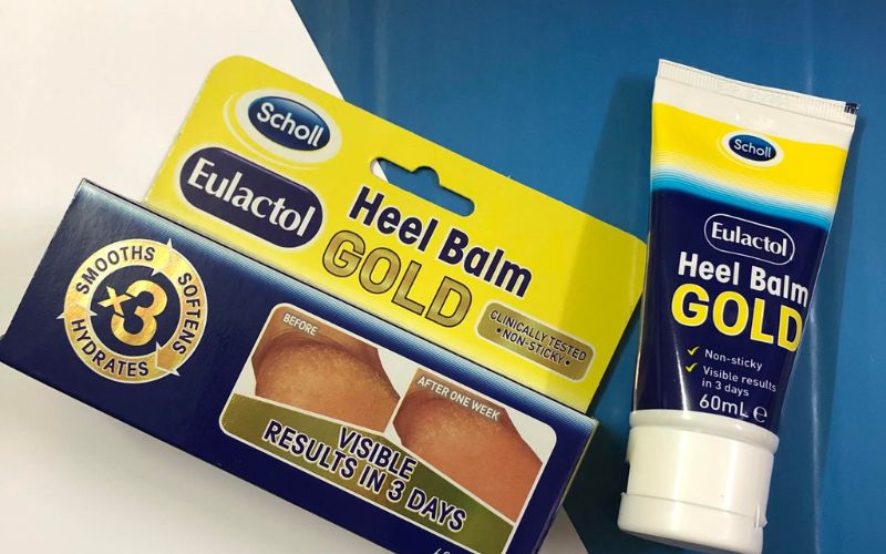 Kem bôi chai chân Eulactol Heel Balm Gold giảm nứt nẻ, chai sạn