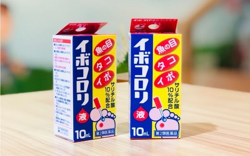 Kem bôi chai chân Ibokorori nổi tiếng tại Nhật Bản