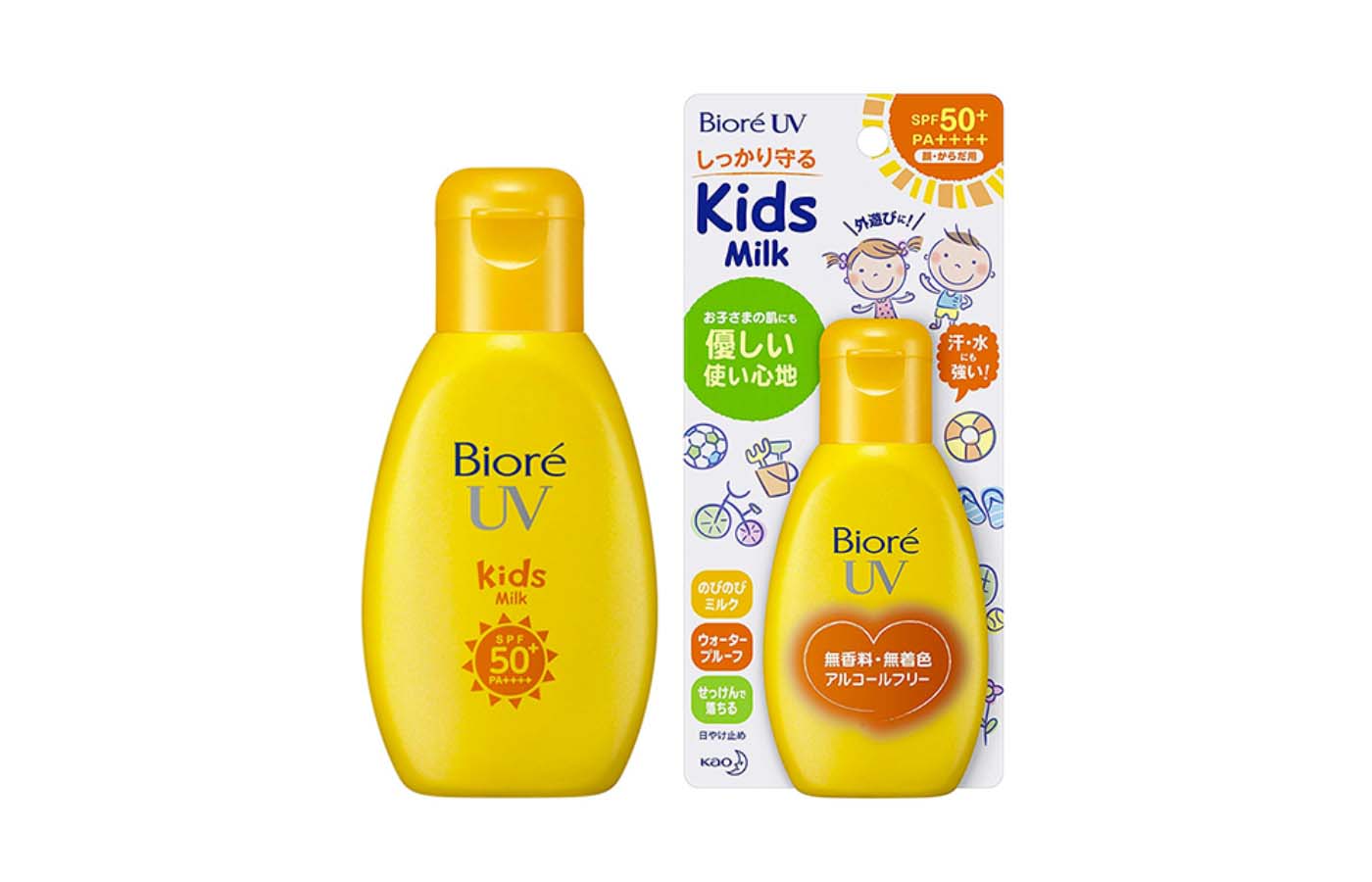 Sữa chống nắng Biore UV Kids Milk dịu nhẹ cho trẻ