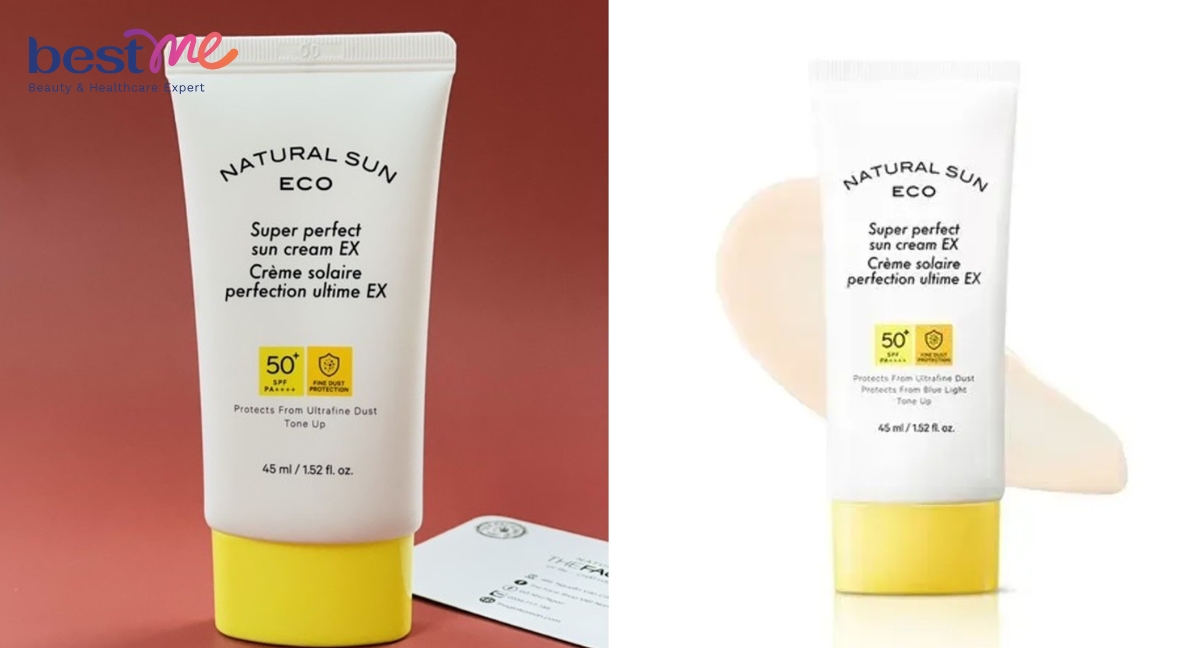 Kem chống nắng Hàn Quốc The Face Shop Natural Sun Eco Super Perfect Sun sản phẩm hoàn toàn an toàn với người sử dụng.