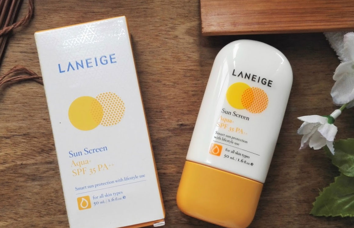 Kem chống nắng được ưa chuộng đến từ thương hiệu Laneige