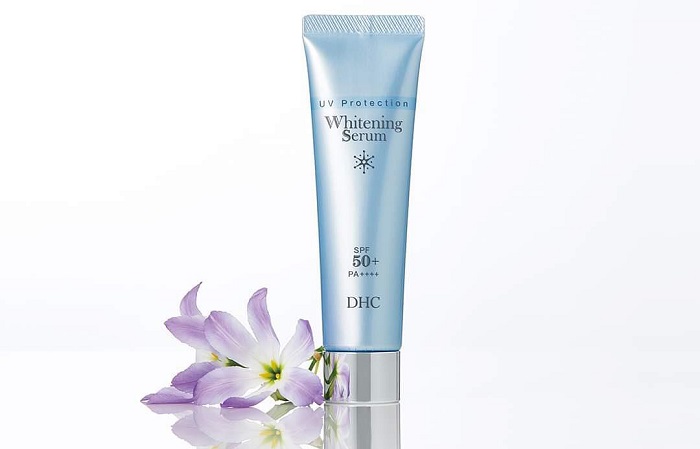 Serum chống nắng DHC UV Protection Whitening Serum không chứa chất gây dị ứng