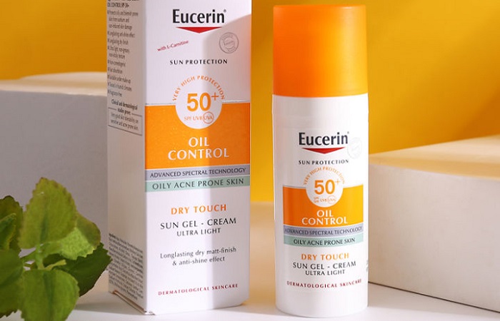 Kem chống nắng Eucerin Sun Gel-Cream Dry Touch Oil Control