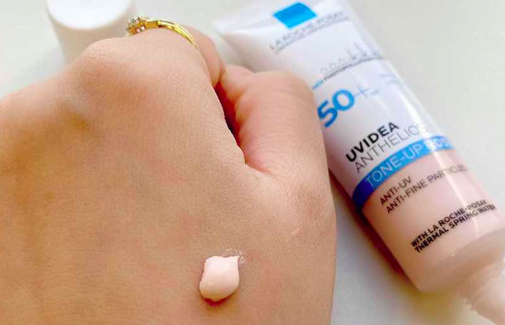 Kem chống nắng La Roche-Posay UVIDEA Anthelios Tone-Up Rosy SPF50+