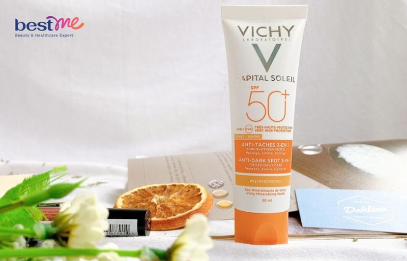 Vichy Capital Soleil Anti-Dark Spot 3-IN-1 thuộc thương hiệu Vichy của Pháp