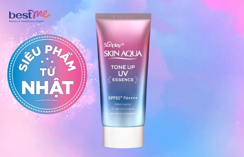 Tinh chất chống nắng nâng tone Sunplay Skin Aqua Tone Up UV Essence