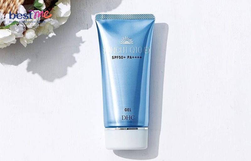 Gel chống nắng dưỡng ẩm và hỗ trợ chống lão hóa da DHC Suncut Q10 EX