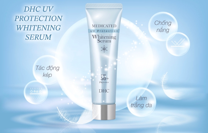Serum chống nắng DHC UV Protection Whitening Serum