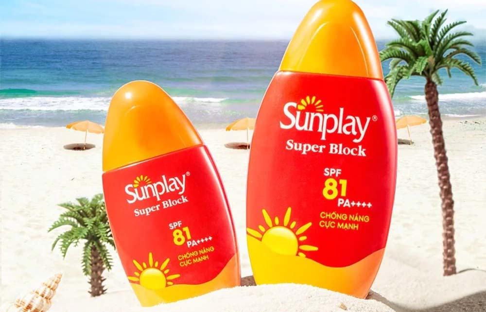 Kem chống nắng vật lý của Nhật Sunplay Super Block