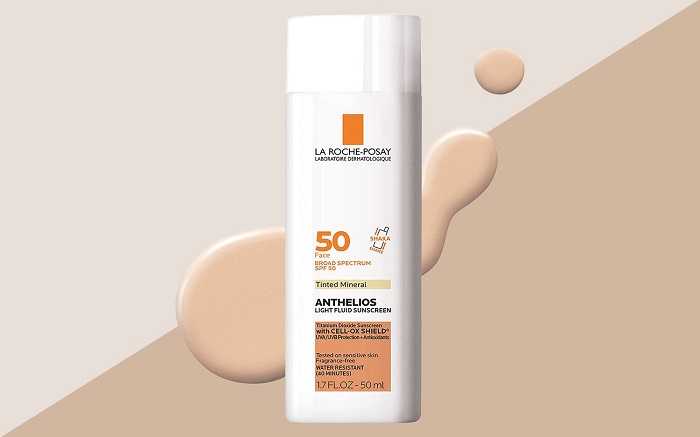 Kem chống nắng trang điểm La Roche-Posay Anthelios Tinted Mineral Sunscreen