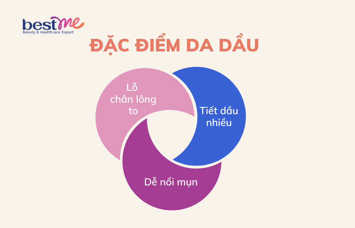 Đặc điểm chính của da dầu