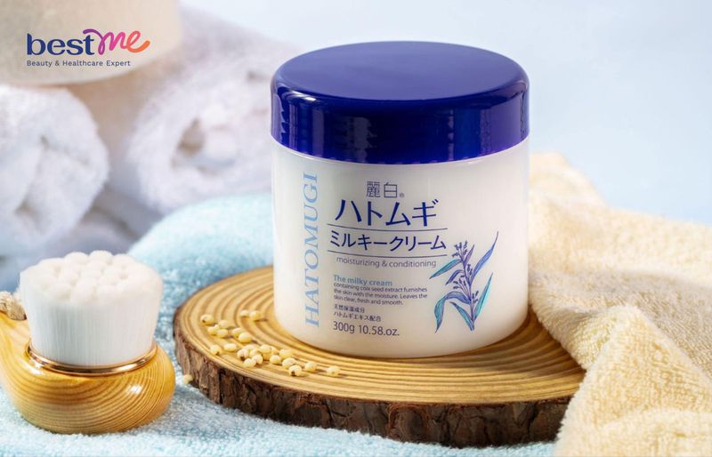 Kem dưỡng ẩm ý dĩ của Reihaku Hatomugi