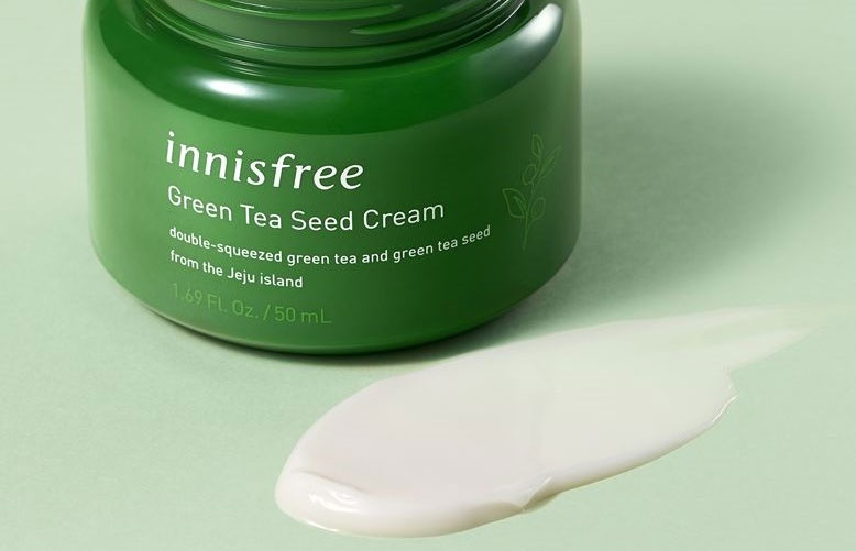 Kem dưỡng ẩm innisfree Green Tea Seed Cream có kết cấu dạng gel