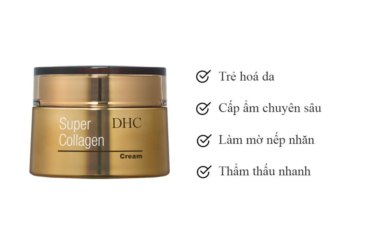 Điểm nổi bật của DHC super collagen cream