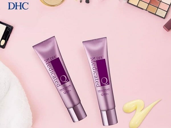 Kem dưỡng ẩm DHC Q Neck Cream bổ sung coenzyme Q10 chống lão hóa da