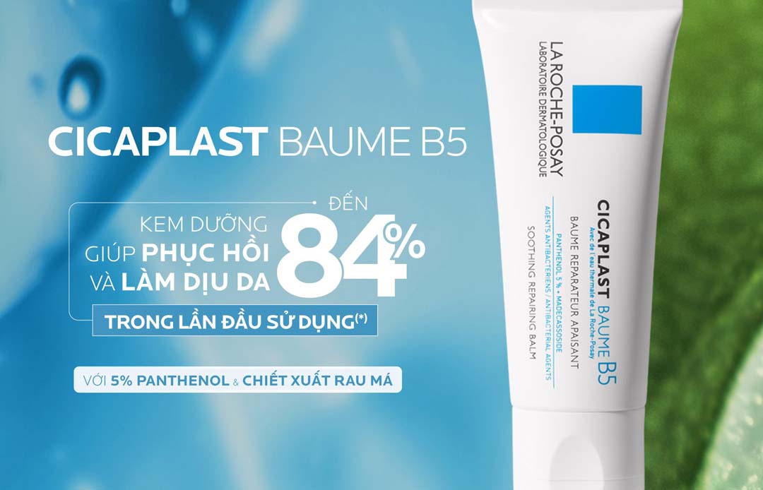 Phục hồi da hiệu quả với kem dưỡng La Roche-Posay Cicaplast Baume B5