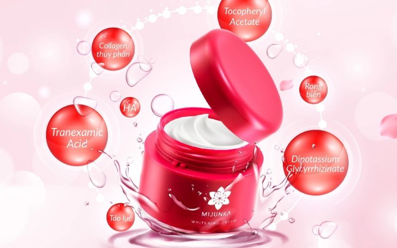 Kem dưỡng Mijunka Whitening Cream