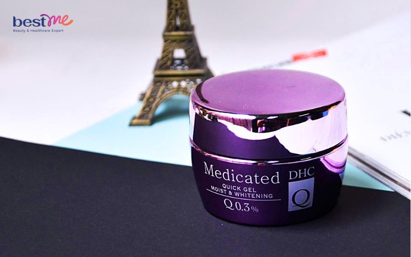 Kem dưỡng DHC Q Quick Gel Moist & Whitening