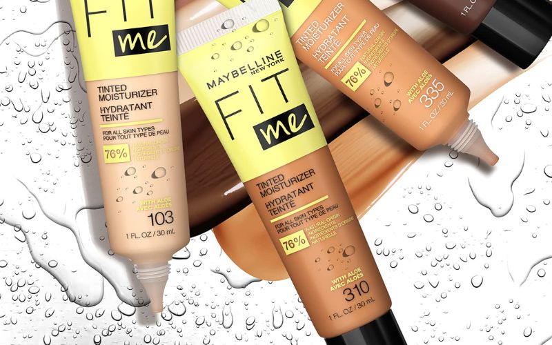 Kem nền dưỡng ẩm Maybelline Fit Me Tinted Moisturizer Hydratant Teint cho lớp nền hoàn hảo