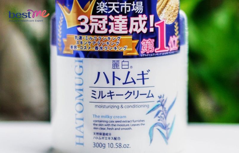 Kem dưỡng da Reihaku Hatomugi Milky Cream