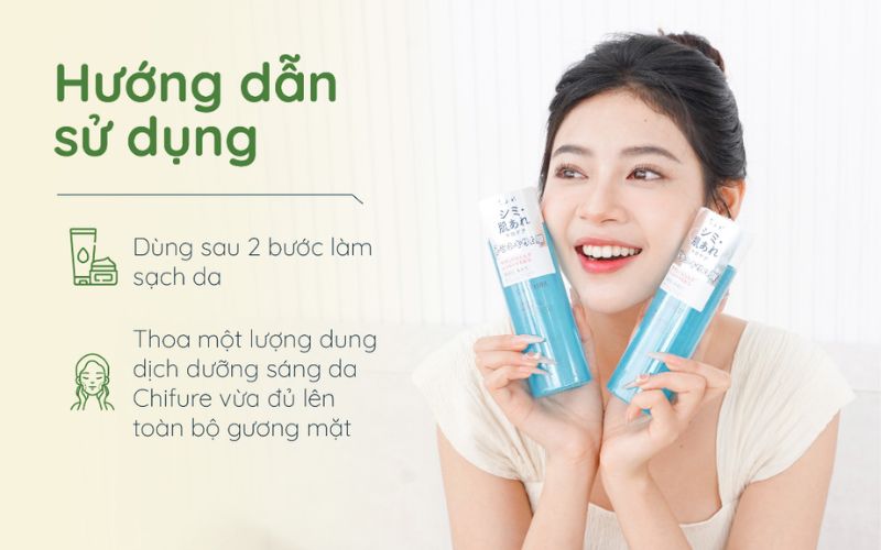 Lotion dưỡng sáng da Chifure Brightening Lotion TA