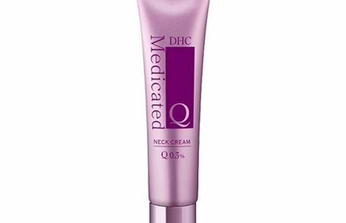 Kem siêu dưỡng vùng cổ DHC Q Neck Cream xóa các vết nhăn ở cổ và gáy