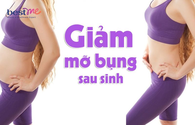 Kem tan mỡ bụng sau sinh