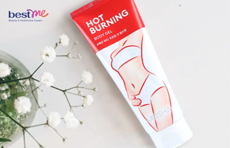 Kem tan mỡ bụng Missha Hot Burning