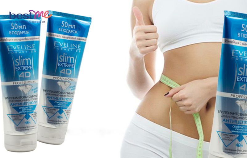 Kem tan mỡ bụng sau sinh Eveline Slim Extreme 3D