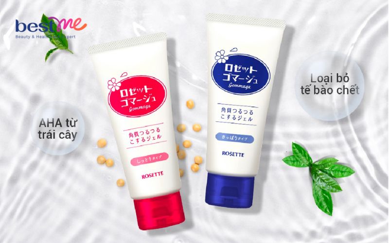Kem tẩy tế bào chết Rosette