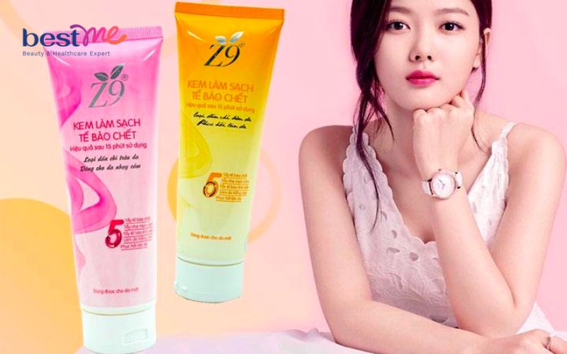 Kem tẩy tế bào chết cho da mặt Z9