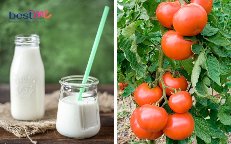 Bạn hãy thể kết hợp cà chua với sữa chua