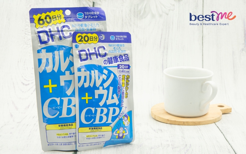 Viên uống canxi cho người lớn tuổi DHC Calcium + CBP
