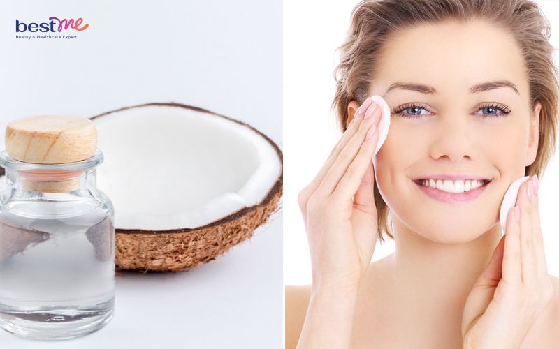 Không có nước tẩy trang thì dùng gì thay thế? - Dùng dầu dừa