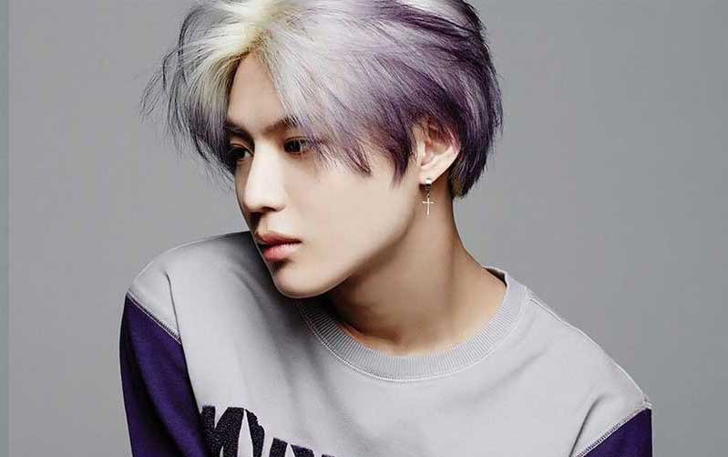 Kiểu tóc layer nam ngắn nhuộm ombre