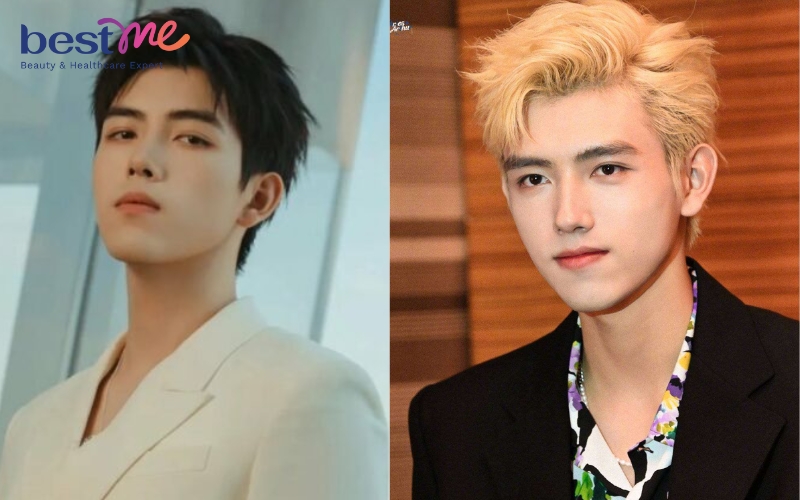 Kiểu tóc layer nam ngắn kiểu 7/3