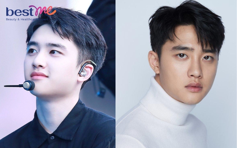 Kiểu tóc layer nam ngắn cho nam mặt tròn