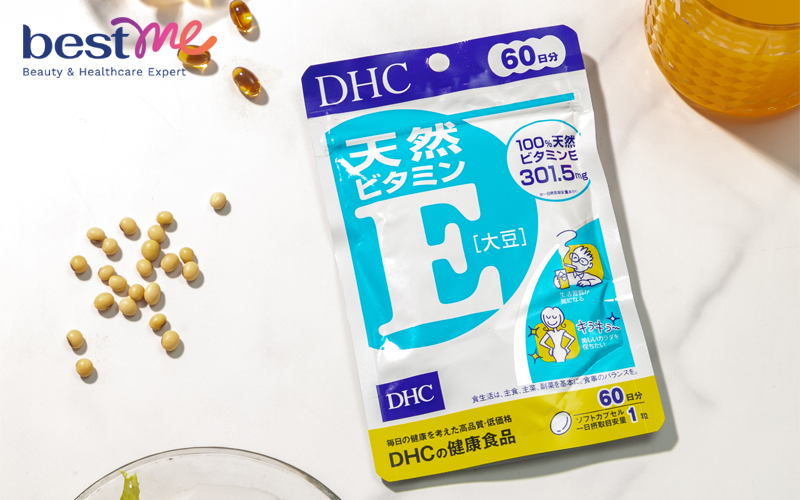 Viên uống vitamin E DHC chiết xuất từ đậu nành