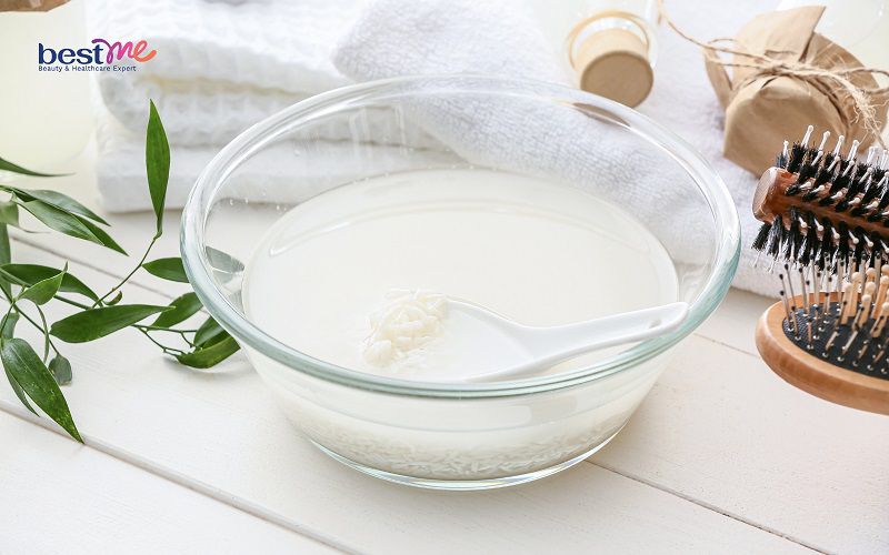 Cách làm da mặt trắng cho nam với nước gạo