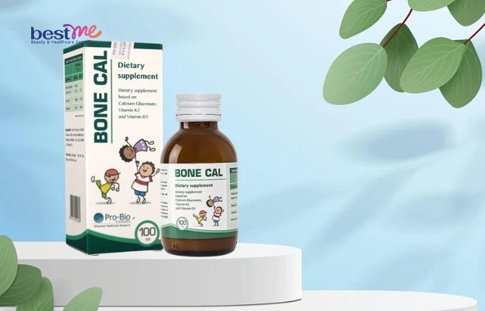 Bone Cal là sản phẩm bổ sung canxi hữu cơ cho bé của thương hiệu Erbex